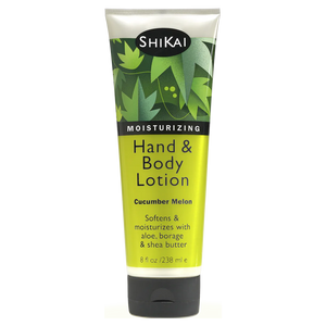 Shikai All Natural Hand And Body Lotion Cucumber Melon - 8 Fl Oz