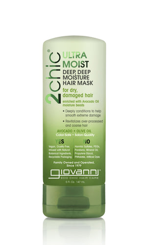 Giovanni Hair Care Products Hair Mask - 2chic Avocado And Olive Oil - 5 Oz