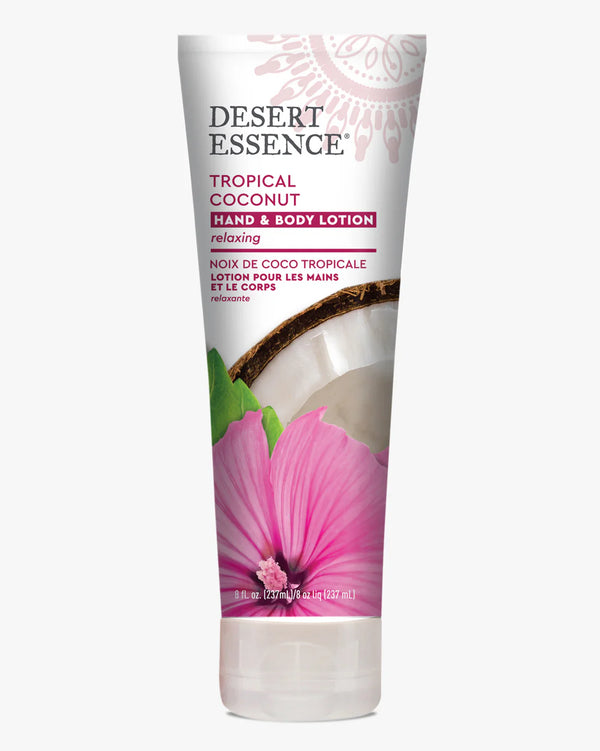 Desert Essence - Hand And Body Lotion Tropical Coconut - 8 Fl Oz