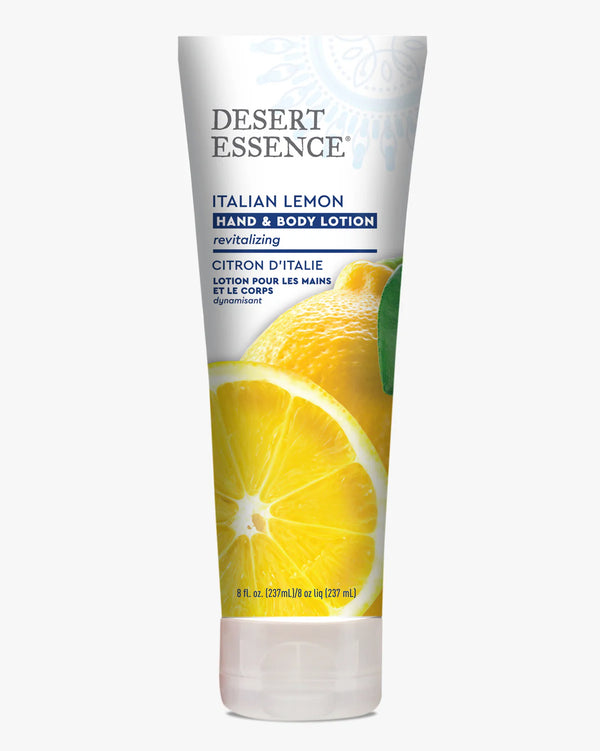 Desert Essence - Hand And Body Lotion - Italian Lemon - 8 Fl Oz