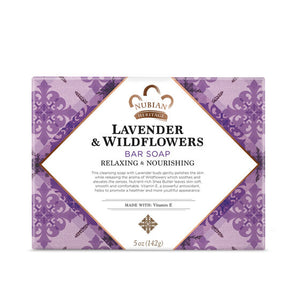 Nubian Heritage Bar Soap Lavender And Wildflowers - 5 Oz