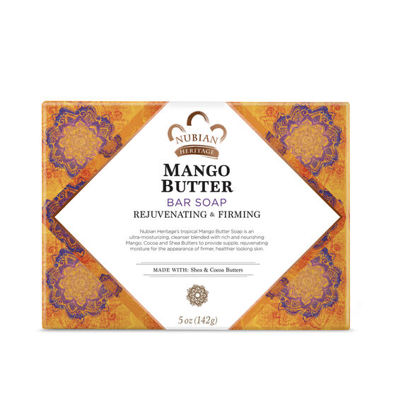 Nubian Heritage Bar Soap Mango Butter - 5 Oz