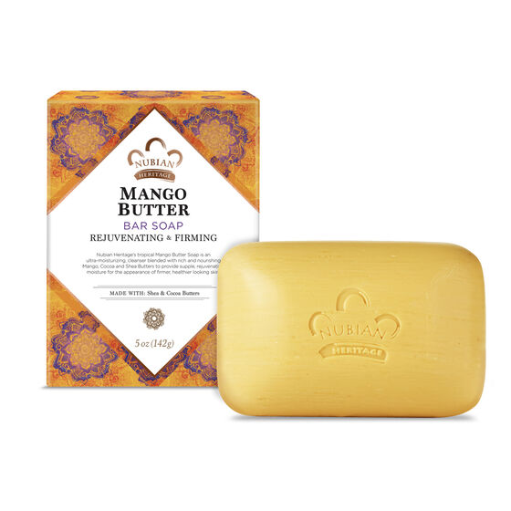 Nubian Heritage Bar Soap Mango Butter - 5 Oz