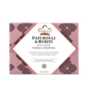 Nubian Heritage Bar Soap - Patchouli And Buriti - 5 Oz