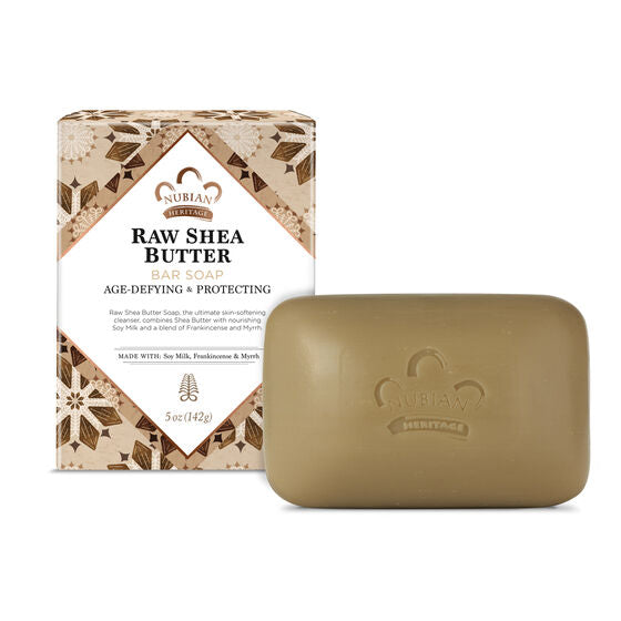 Nubian Heritage Bar Soap Raw Shea Butter - 5 Oz