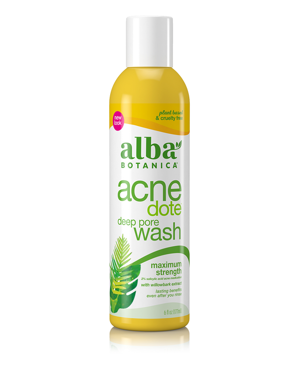 Alba Botanica - Natural Acnedote Deep Pore Wash - 6 Fl Oz