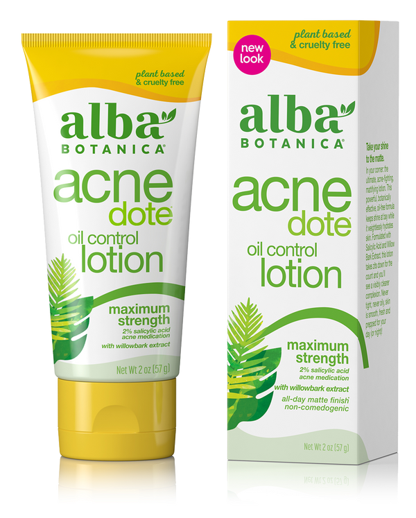 Alba Botanica - Natural Acnedote Oil Control Lotion - 2 Fl Oz