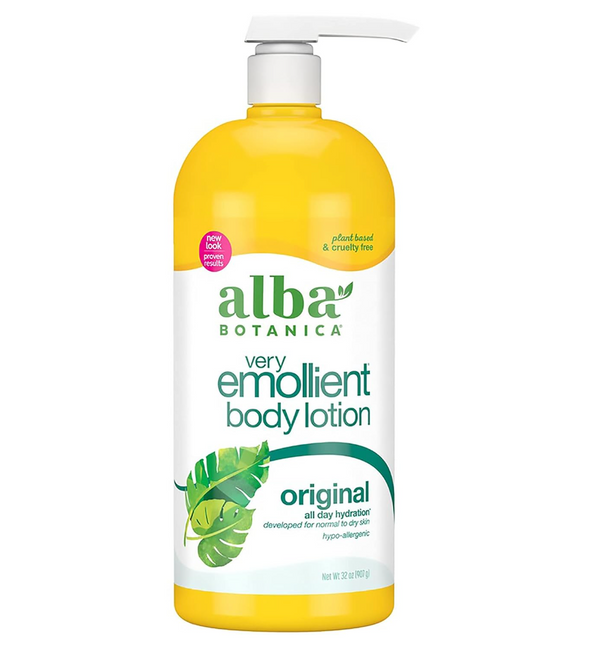 Alba Botanica - Very Emollient Body Lotion - Original - 32 Fl Oz