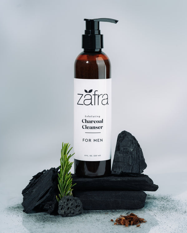 Zafra Exfoliating Charcoal Face Scrub for Men