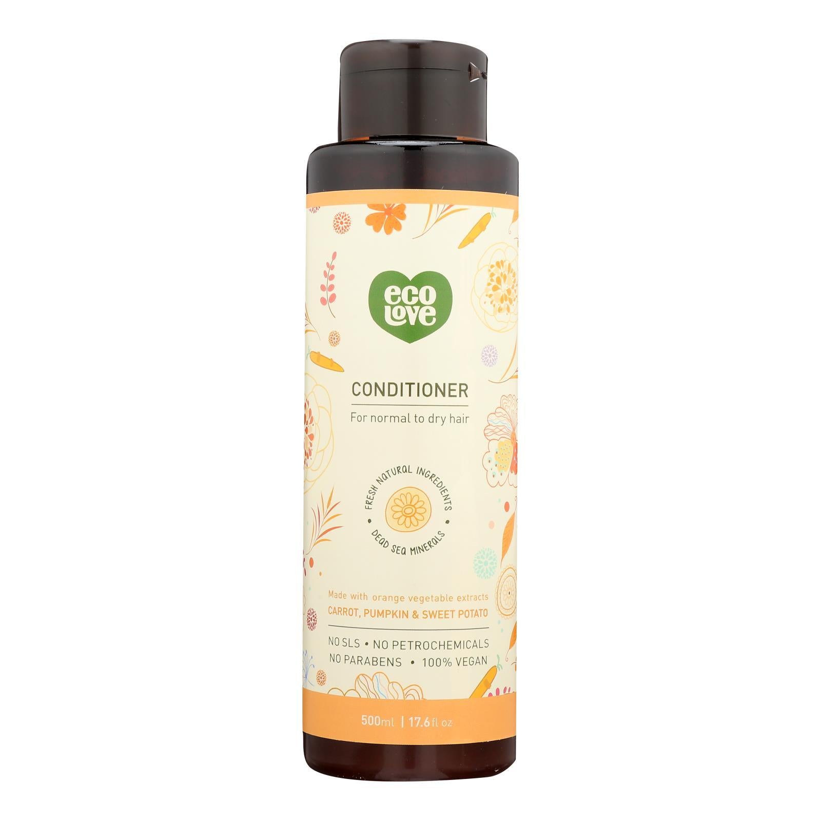 Ecolove - Conditioner Orange Veg Nrml&amp;dry - 1 Each - 17.6 Fz