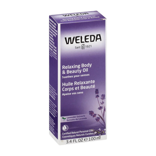 Weleda Relaxing Body Oil Lavender - 3.4 Fl Oz