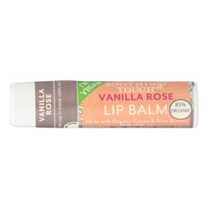 Soothing Touch Vanilla Rose Lip Balm Moisturizes And - Case Of 12 - .25 Oz