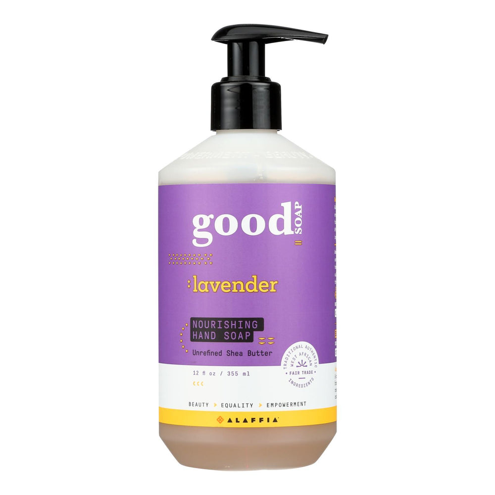 Alaffia - Soap Hand Lavender - 1 Each-12 Fz