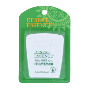 Desert Essence - Tea Tree Oil Dental Tape - 30 Yds - Case Of 6