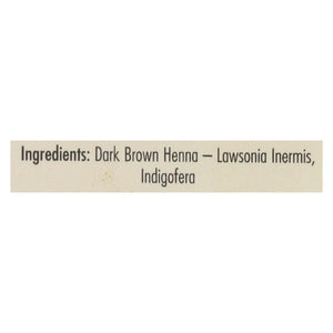 Rainbow Research Henna Hair Color And Conditioner Persian Dark Brown Sable - 4 Oz