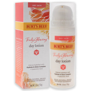 Truly Glowing Day Lotion - Dry Skin by Burts Bees for Unisex - 1.8 oz Moisturizer