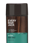 Every Man Jack Sea Salt Men's Deodorant - Aluminum Free Natural Deodorant - 2.7oz