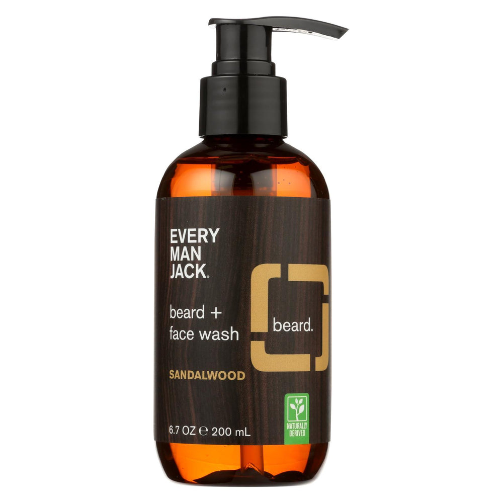 Every Man Jack - Beard & Body Wsh Sndlwd - 1 Each - 6.7 Oz