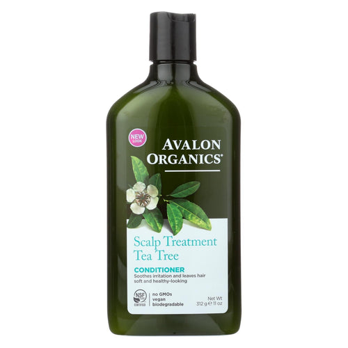 Avalon Organics Scalp Treatment Tea Tree Conditioner - 11 Fl Oz