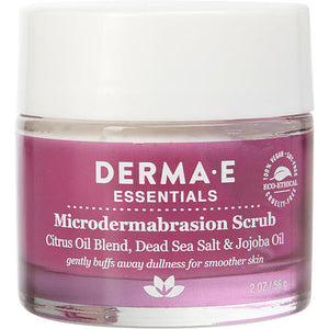 Derma E by Derma E Microdermabrasion Scrub - Citrus Oil Blend Dead Sea Salt & Jojoba Oil --56g/2oz