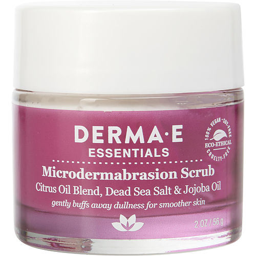 Derma E by Derma E Microdermabrasion Scrub - Citrus Oil Blend Dead Sea Salt &amp; Jojoba Oil --56g/2oz