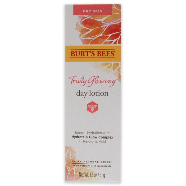 Truly Glowing Day Lotion - Dry Skin by Burts Bees for Unisex - 1.8 oz Moisturizer