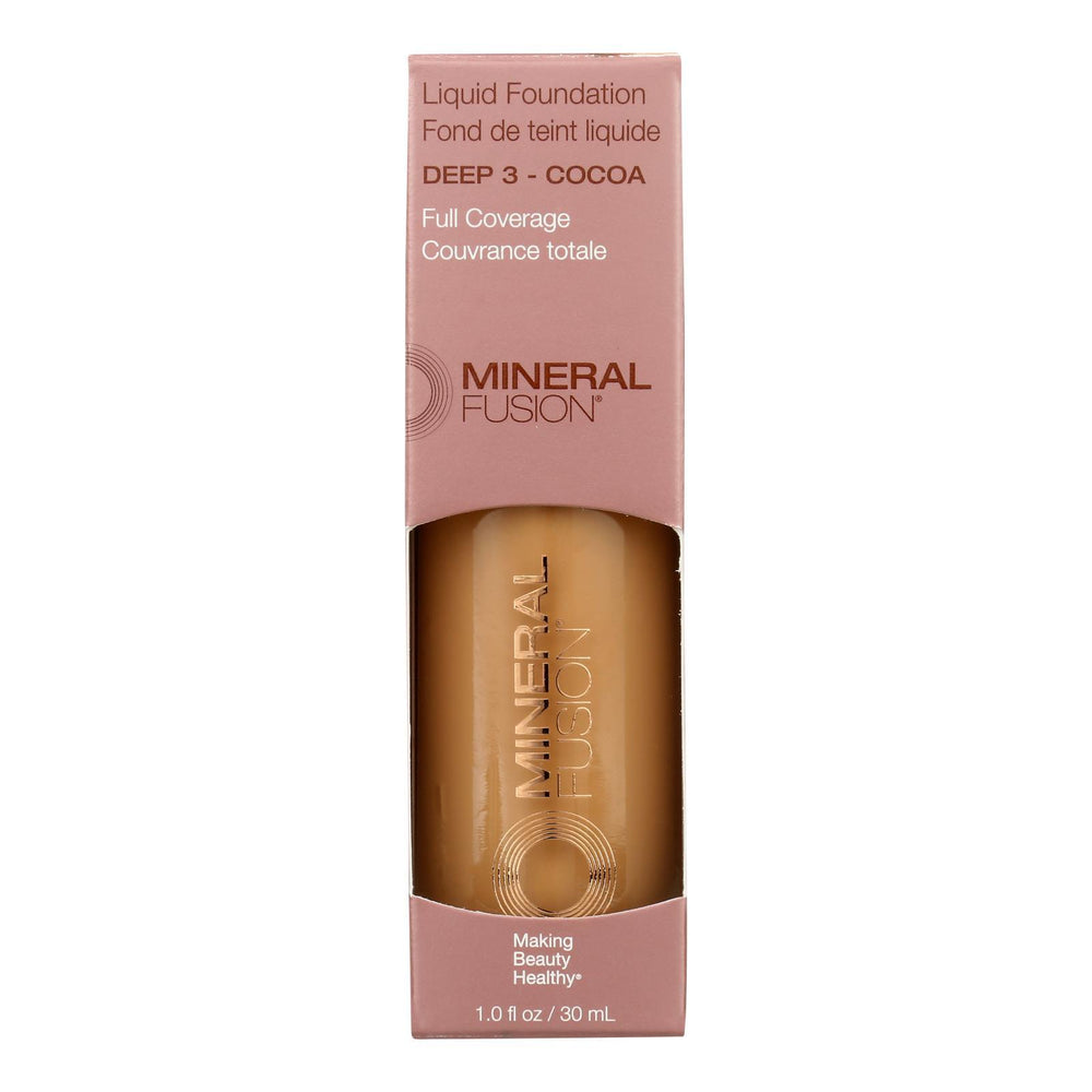 Mineral Fusion - Mkup Liquid Foundation Deep3 - 1 Each-1 Fz