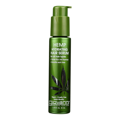 Giovanni Hair Care Products - Hemp Hair Serum Hydrate - 1 Each-2.75 Fz