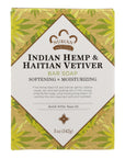 Nubian Heritage Bar Soap Indian Hemp And Haitian Vetiver - 5 Oz