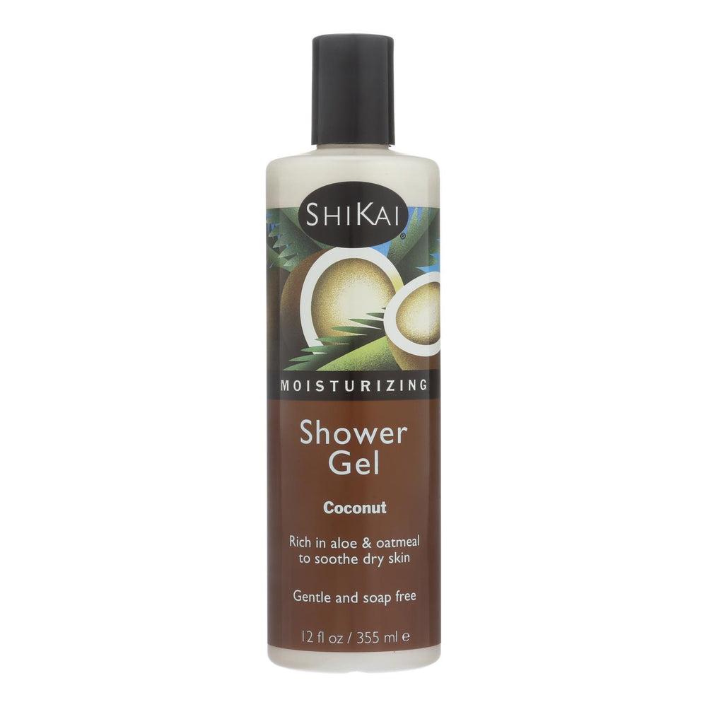 Shikai Products Shower Gel - Coconut - 12 Oz